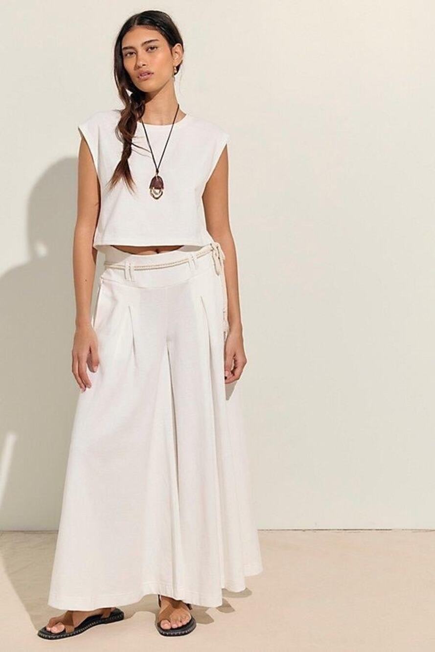 Free People Kora Wide-Leg Pant Set, NWT, Size M